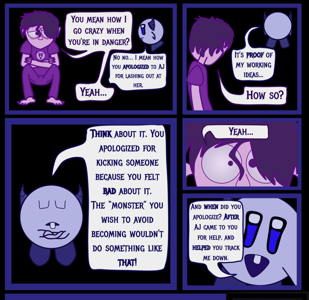 Donnie The Fighting Psychopath - Episode 2, Page 21: Affection Objection