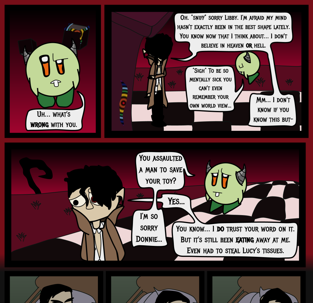 Donnie The Fighting Psychopath - Episode 3, Page 2: The Dreamscape