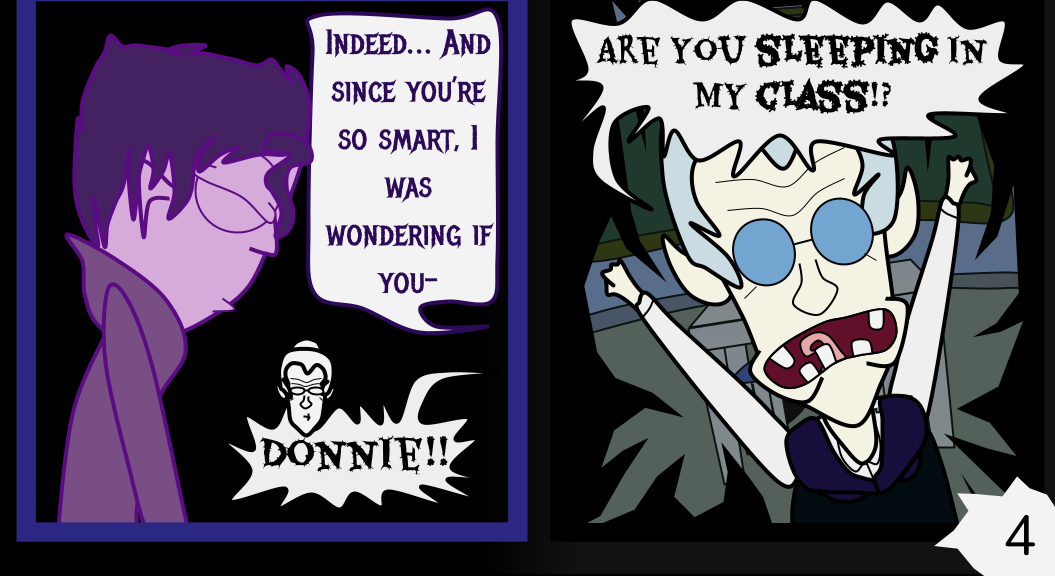 Donnie The Fighting Psychopath - Episode 3, Page 4: The Dreamscape