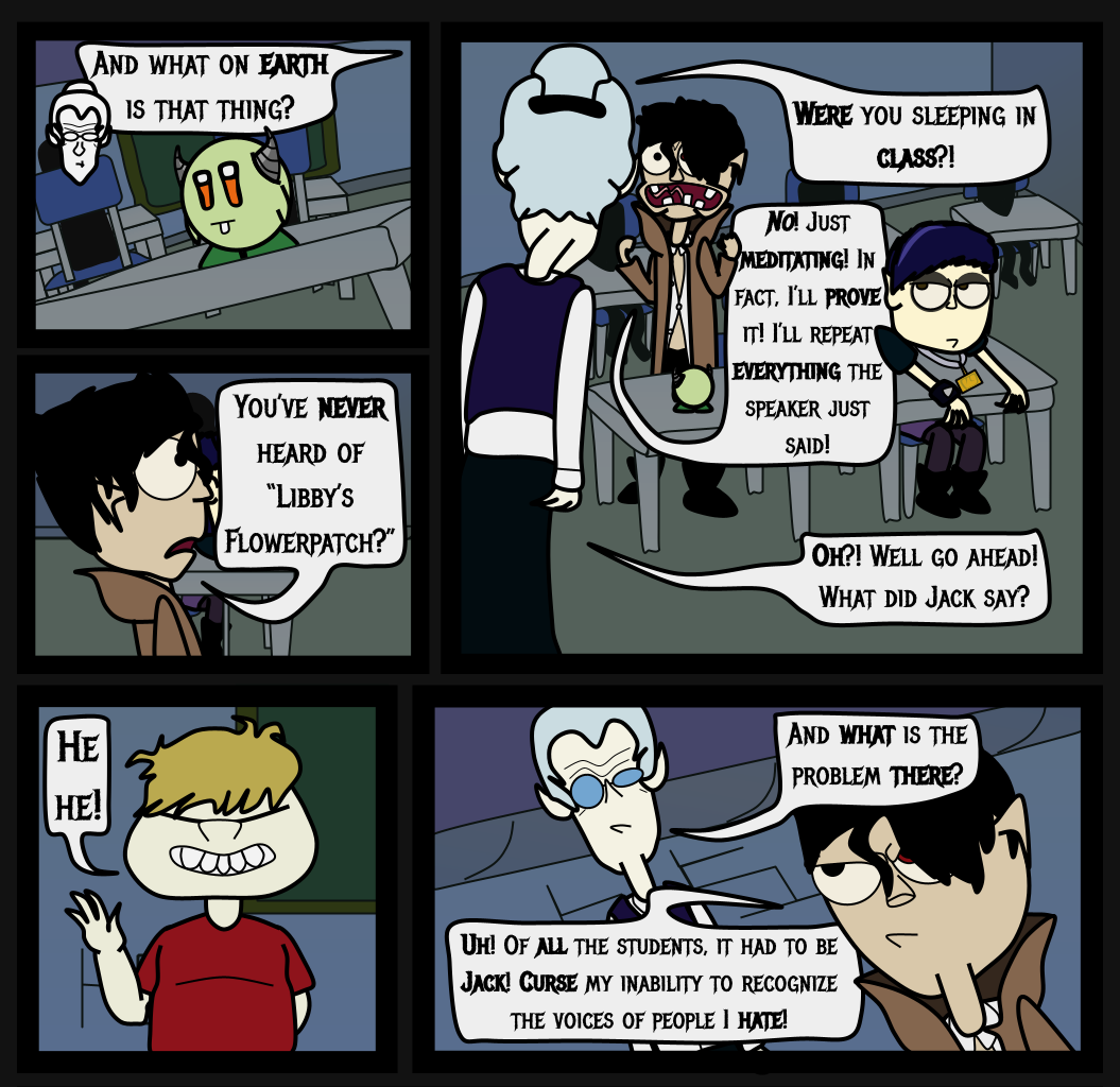Donnie The Fighting Psychopath - Episode 3, Page 5: The Dreamscape