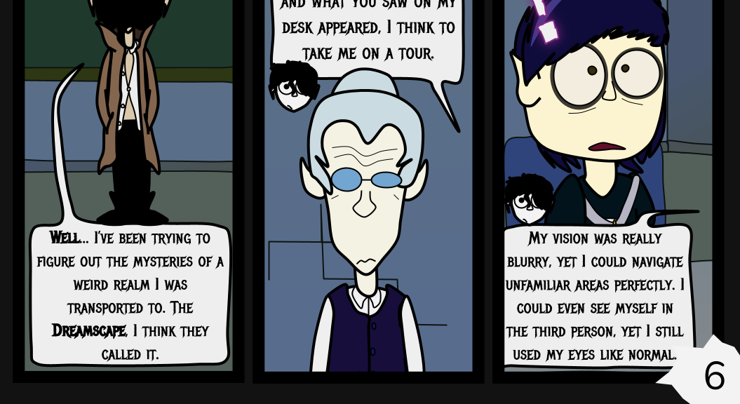 Donnie The Fighting Psychopath - Episode 3, Page 6: The Dreamscape