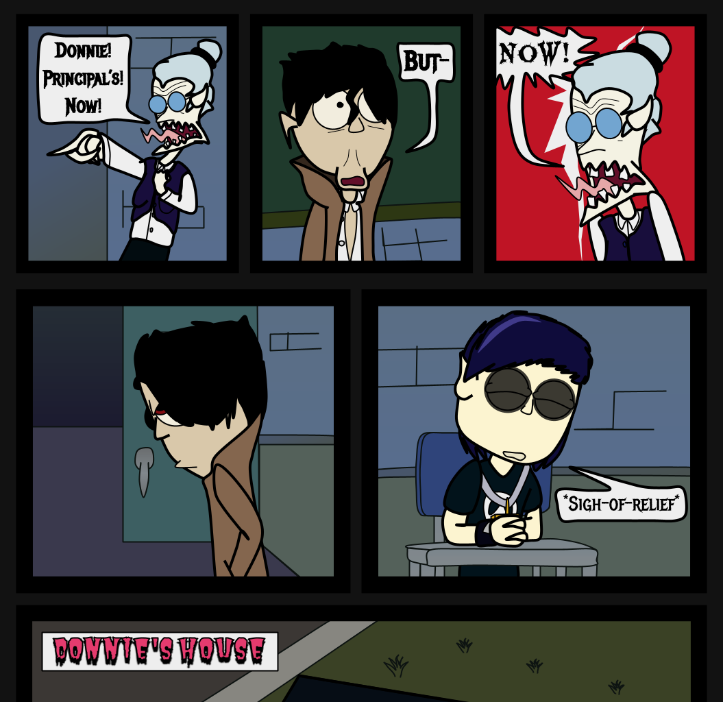 Donnie The Fighting Psychopath - Episode 3, Page 8: The Dreamscape