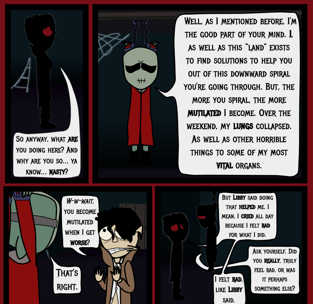 Donnie The Fighting Psychopath - Episode 3, Page 15: The Dreamscape