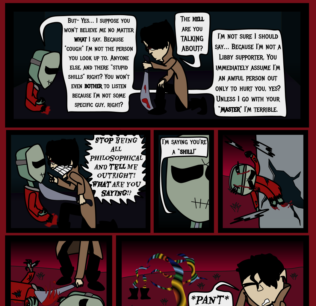 Donnie The Fighting Psychopath - Episode 3, Page 17: The Dreamscape