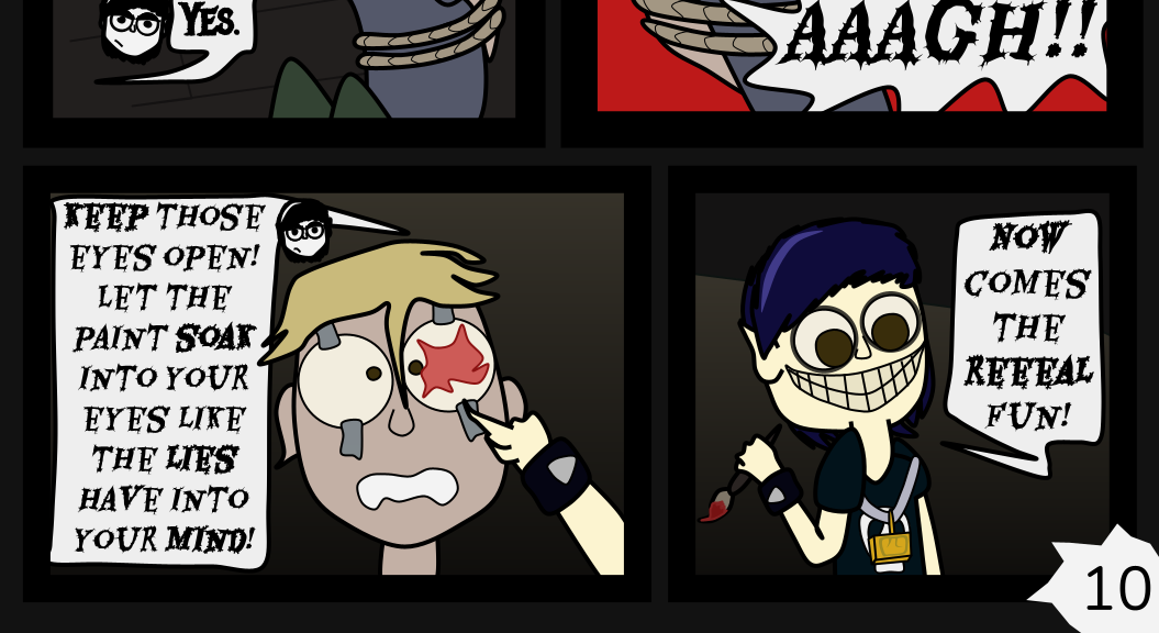 Donnie The Fighting Psychopath - Episode 5, Page 10: Night of Mischief