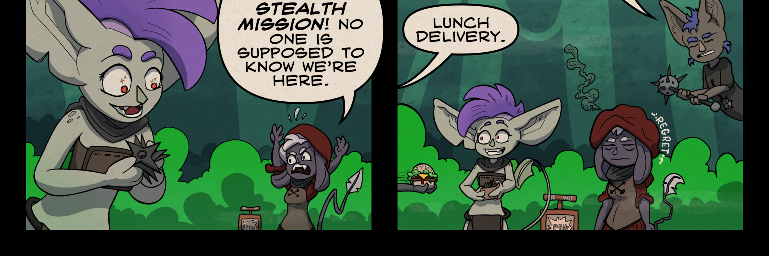 Fables Community Comic Club - Episode 7, Page 1: S4 E6 - Briargate "Mission may be compromised."