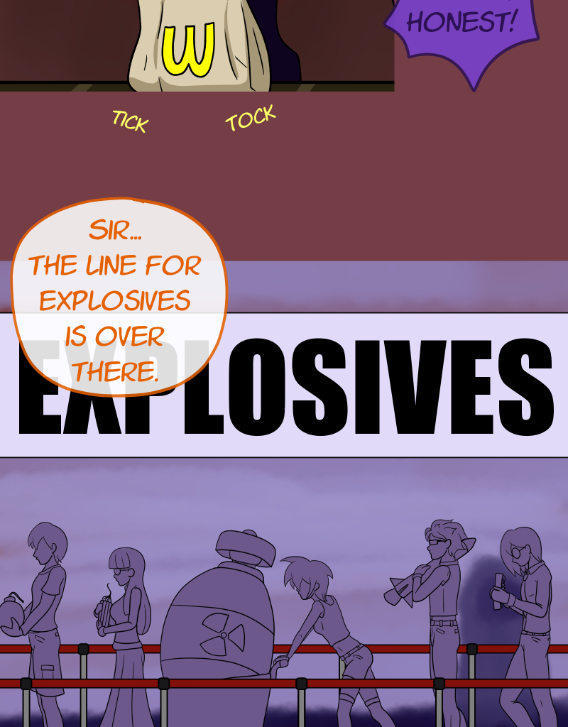 Fables Community Comic Club - Episode 9, Page 1: S4 E8 - Geist Gears "Sad Bomber"