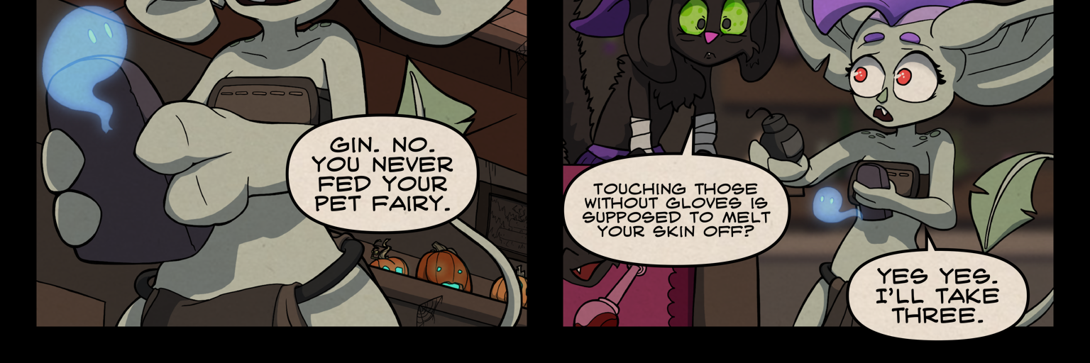 Fables Community Comic Club - Episode 12, Page 1: S5 E2 - Briarwood "Potions"