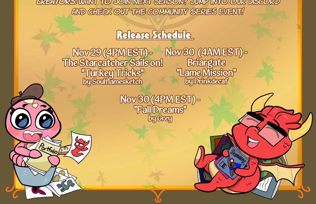 Fables Community Comic Club - Episode 14, Page 1: S6 - Schedule