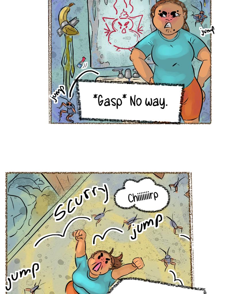 The Gossiper's lair - Episode 3, Page 1: Whisper #1: Roomie. Page 3