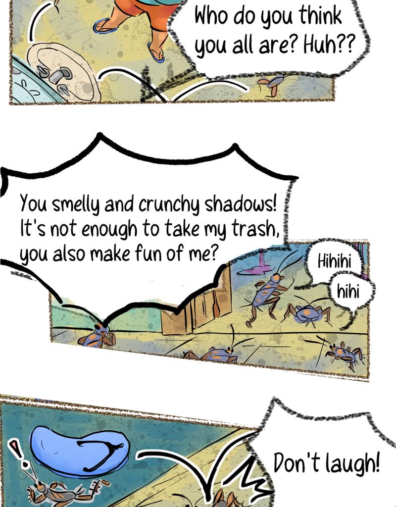 The Gossiper's lair - Episode 3, Page 1: Whisper #1: Roomie. Page 3