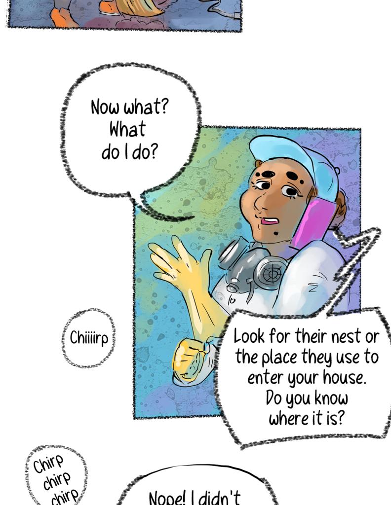 The Gossiper's lair - Episode 5, Page 1: Whisper #1: Roomie. Page 5.