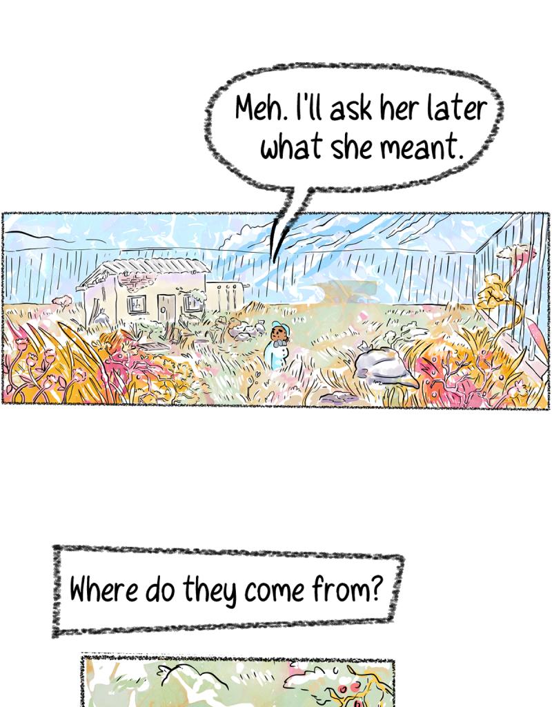 The Gossiper's lair - Episode 6, Page 1: Whisper #1: Roomie. Page 6.