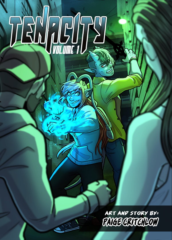TENACITY - Episode 2, Page 1: TENACITY Vol 1 Cover