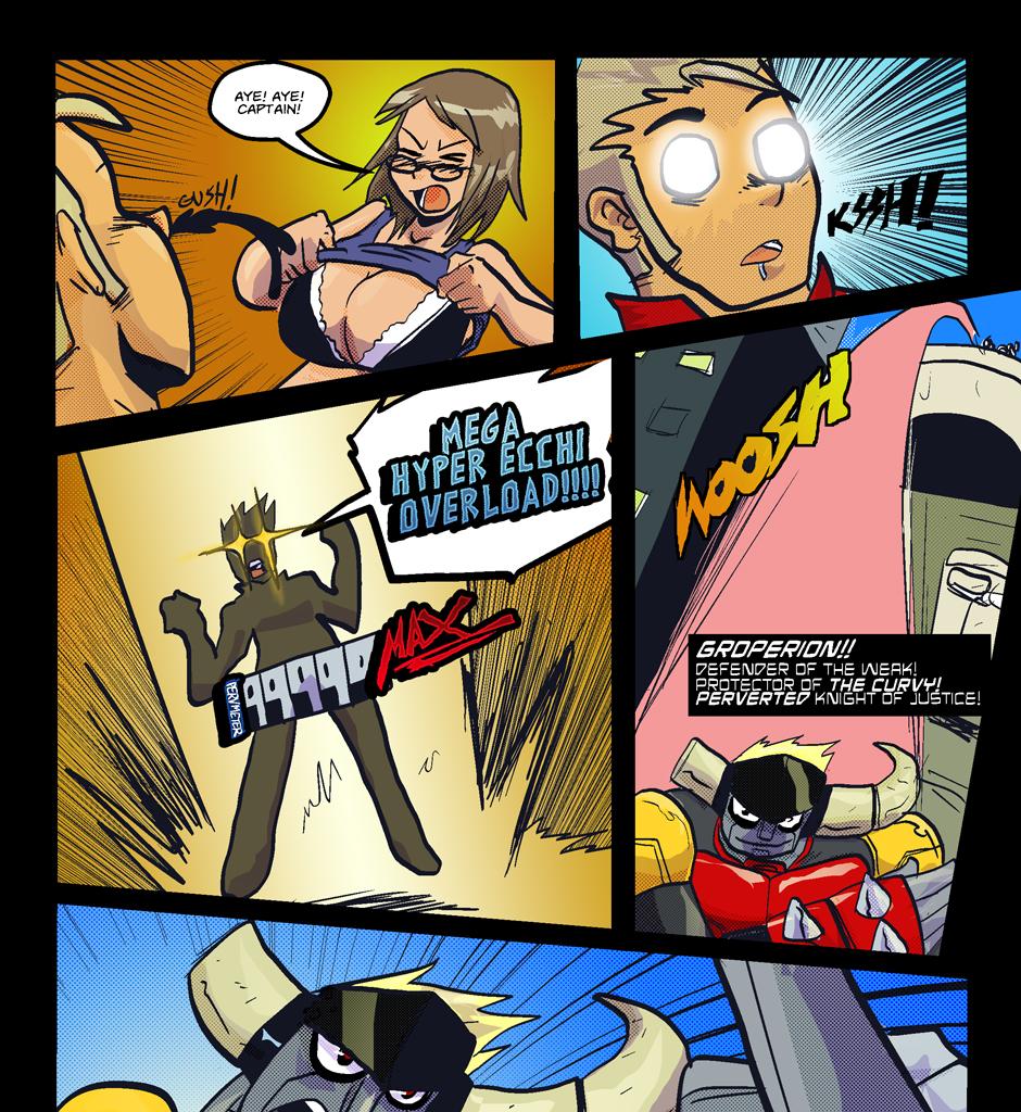 Groperion - Episode 3, Page 1: 02 Perverted Knight of Justice!