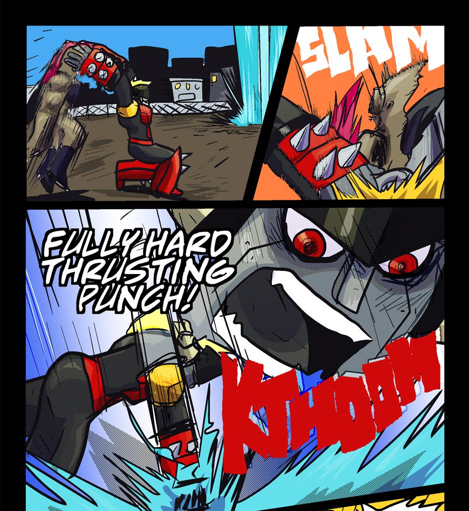 Groperion - Episode 20, Page 1: 20 Bust!!!