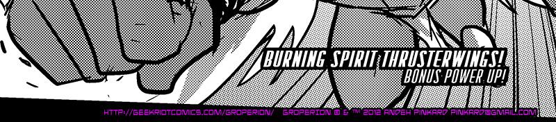 Groperion - Episode 30, Page 1: 30 Burning Spirit!