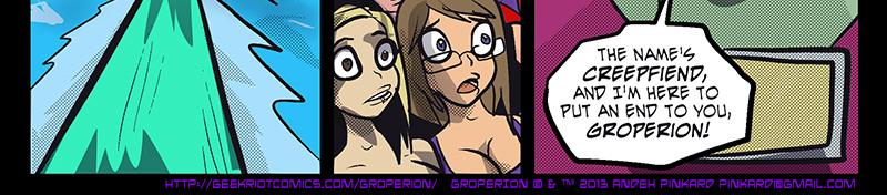 Groperion - Episode 44, Page 1: 45 Creepfiend
