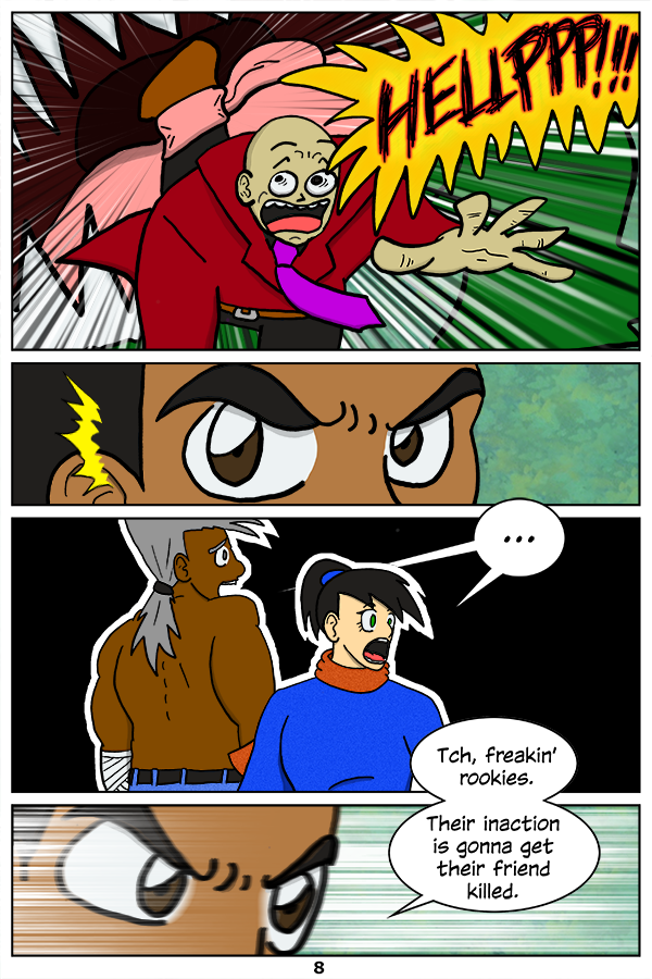 Tweezen: Light of the Shadow - Episode 8, Page 1: Chapter One, Page Eight