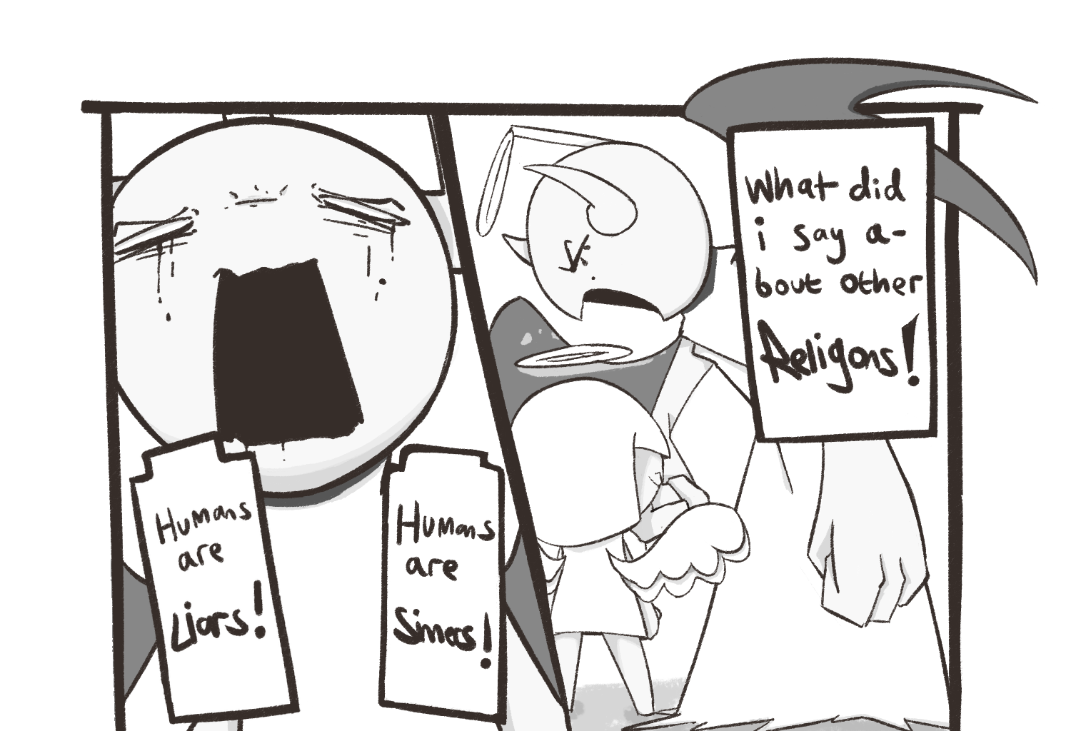 MisMaMon - Episode 1, Page 11: Mismamon #1: The Great Non-Believer