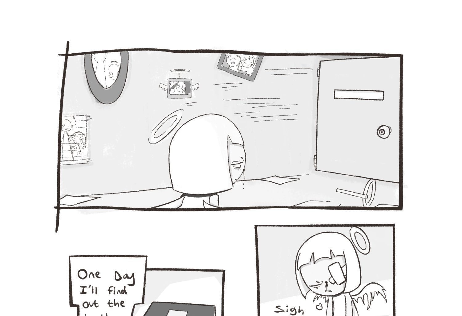 MisMaMon - Episode 1, Page 18: Mismamon #1: The Great Non-Believer