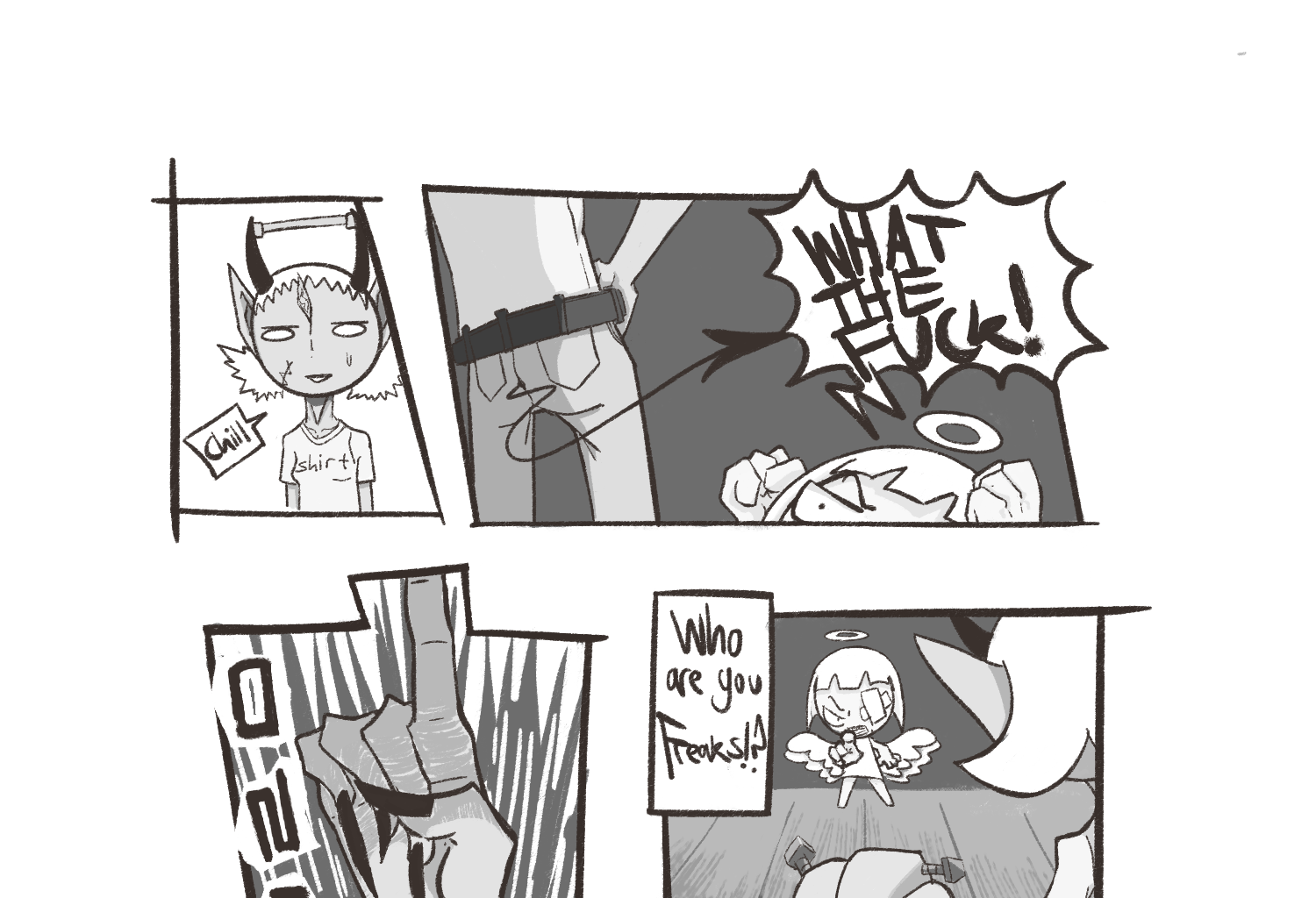 MisMaMon - Episode 2, Page 23: Mismamon #2: The Angelic Invader-Girl