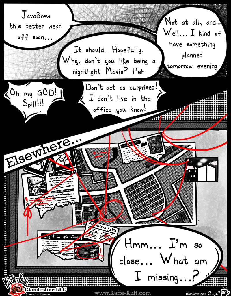 Kaffe Kult - Episode 22, Page 1: Kaffe Kult Chapter 01 Page 20