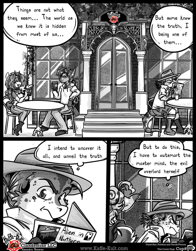 Kaffe Kult - Episode 25, Page 1: Kaffe Kult Chapter 02 Page 02