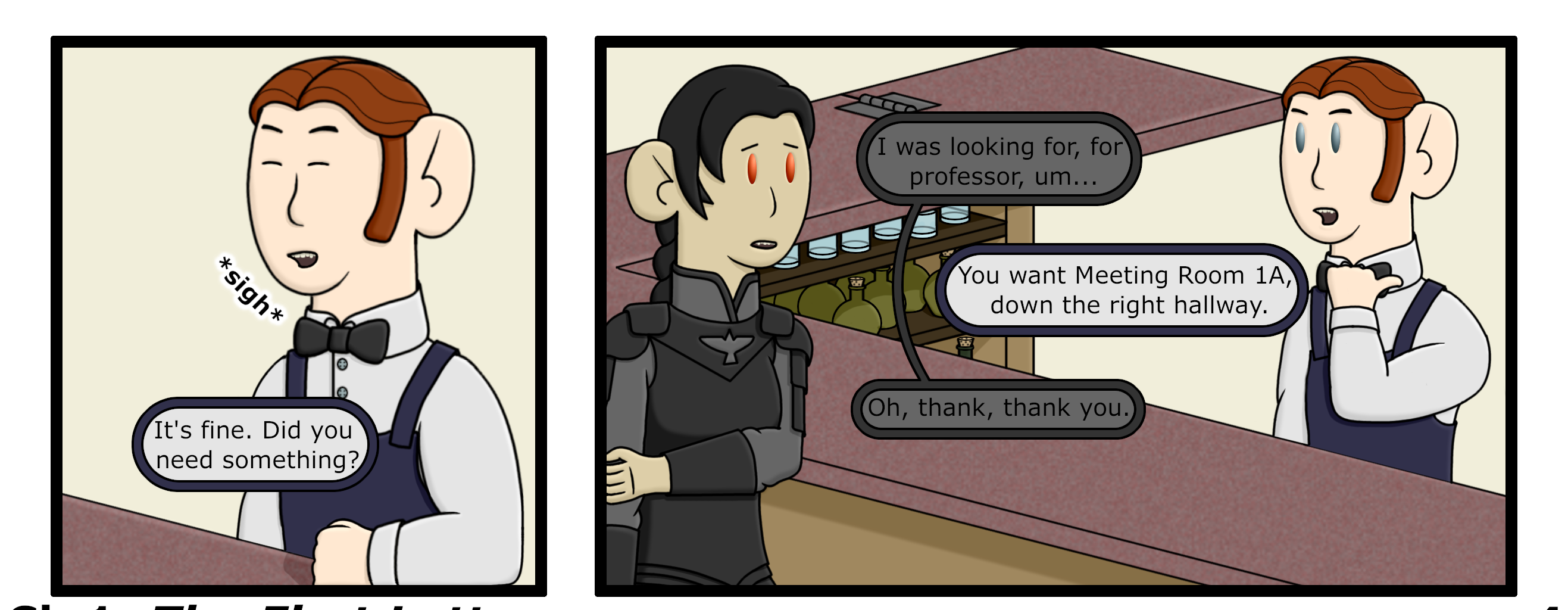 The A Squad - Episode 5, Page 1: Awkward