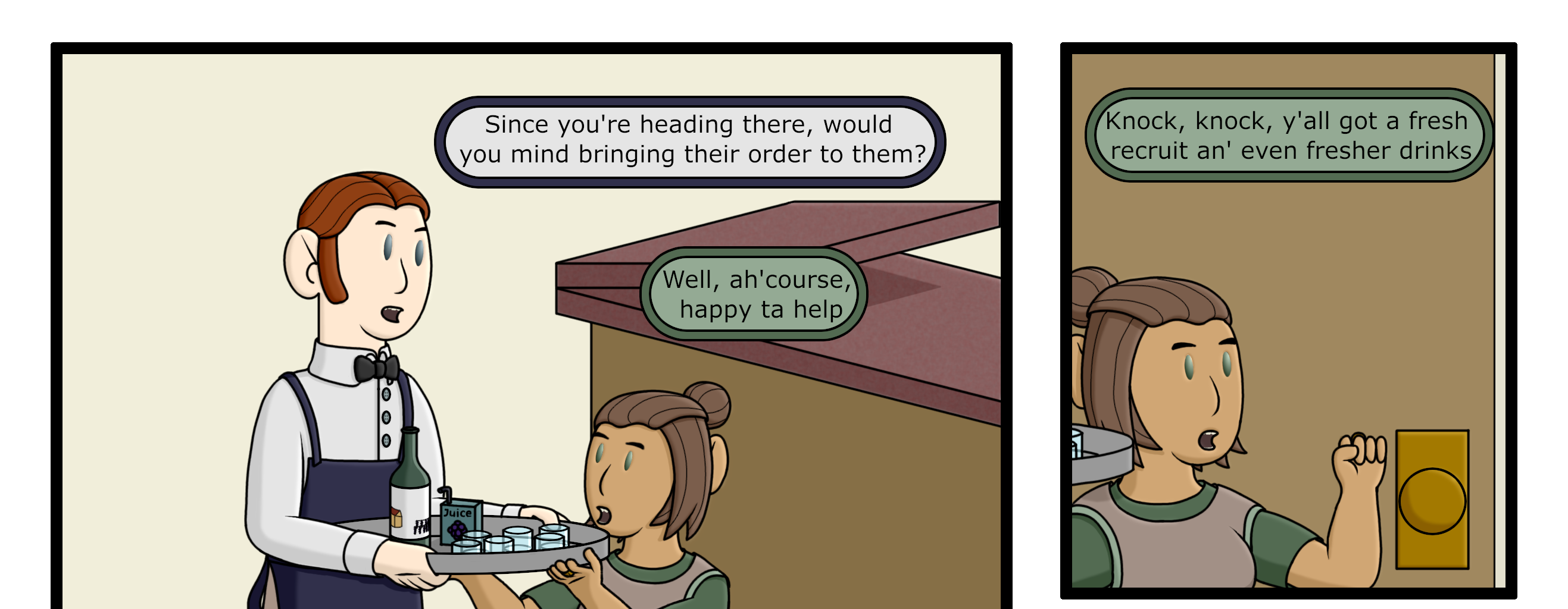 The A Squad - Episode 9, Page 1: Orders Up