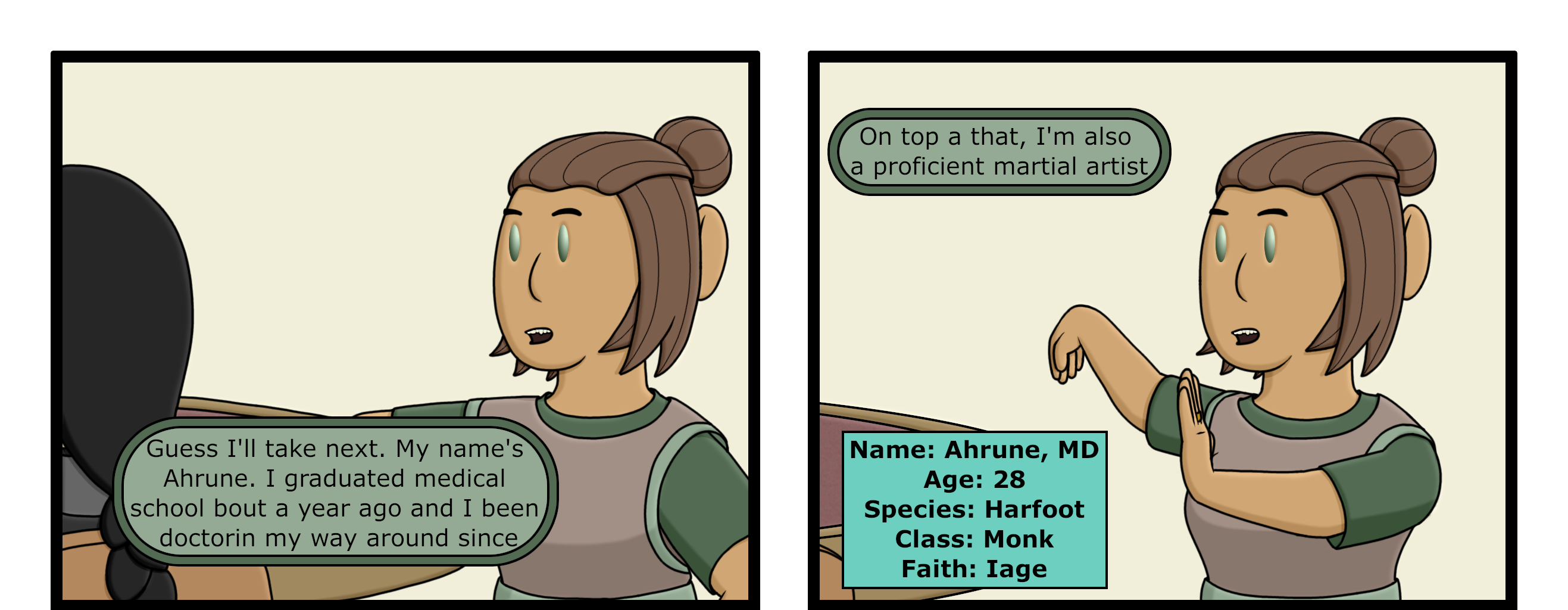 The A Squad - Episode 14, Page 1: The MD And The PhD