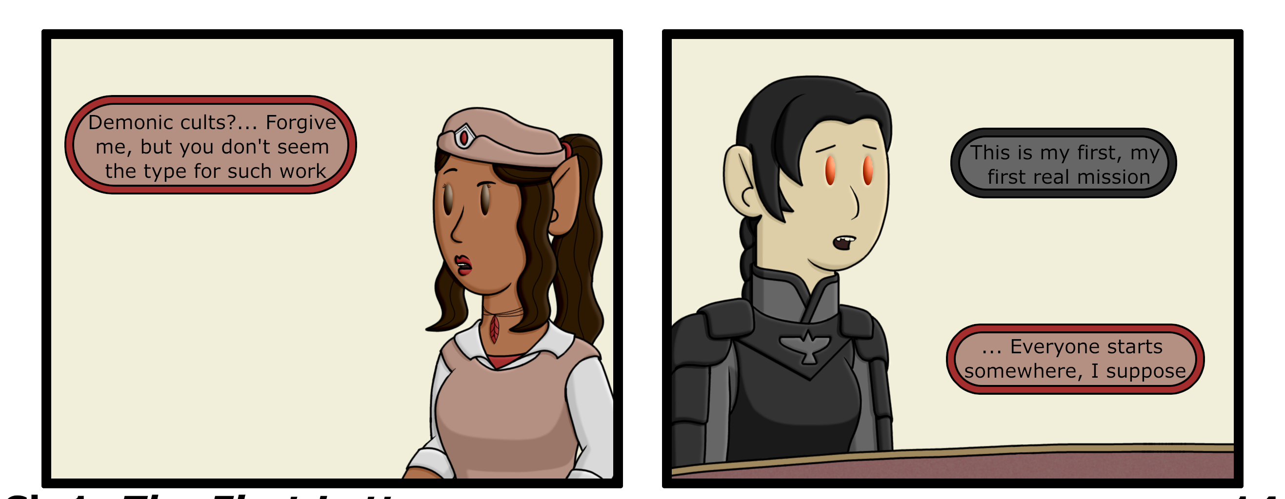 The A Squad - Episode 15, Page 1: The Newbie