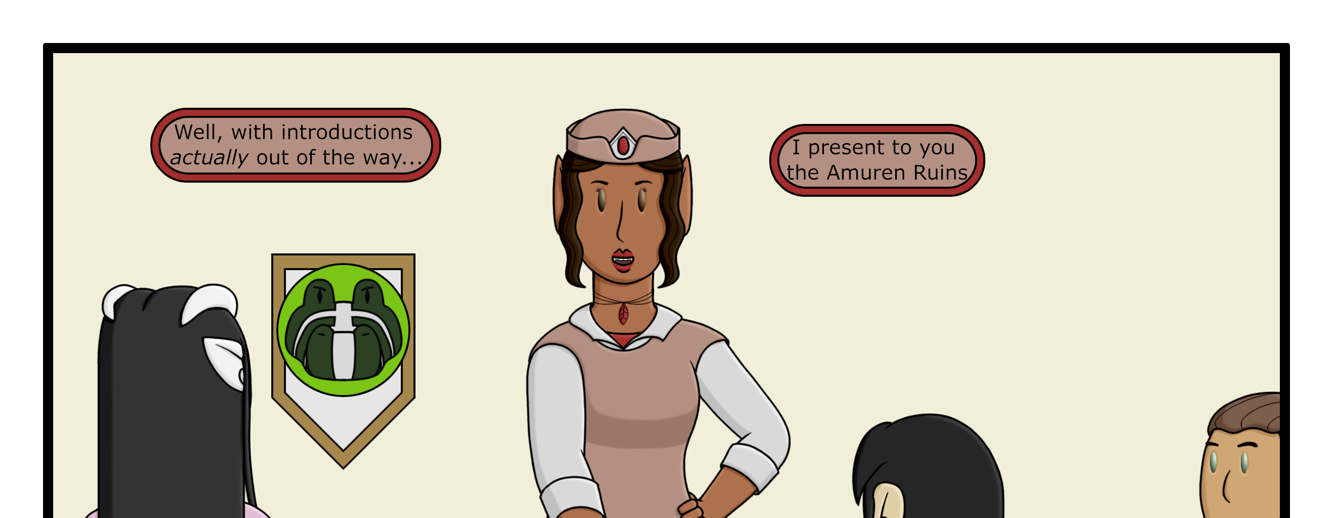 The A Squad - Episode 16, Page 1: The Amuren Ruins