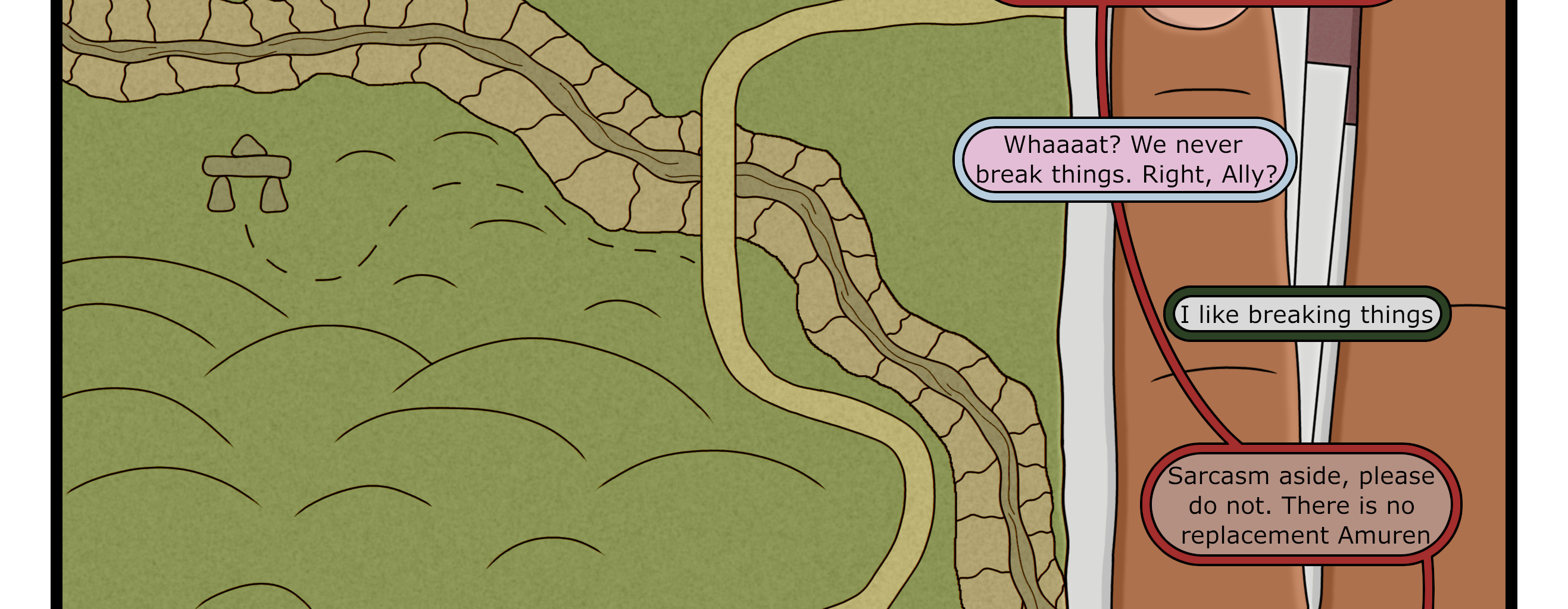 The A Squad - Episode 16, Page 1: The Amuren Ruins