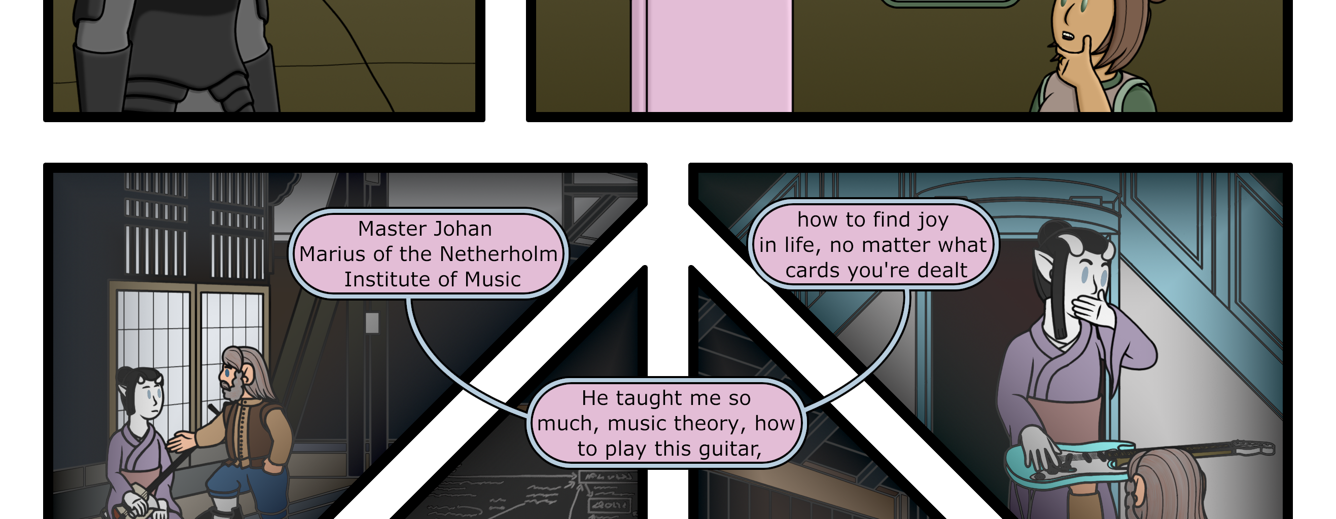 The A Squad - Episode 36, Page 1: Musical History