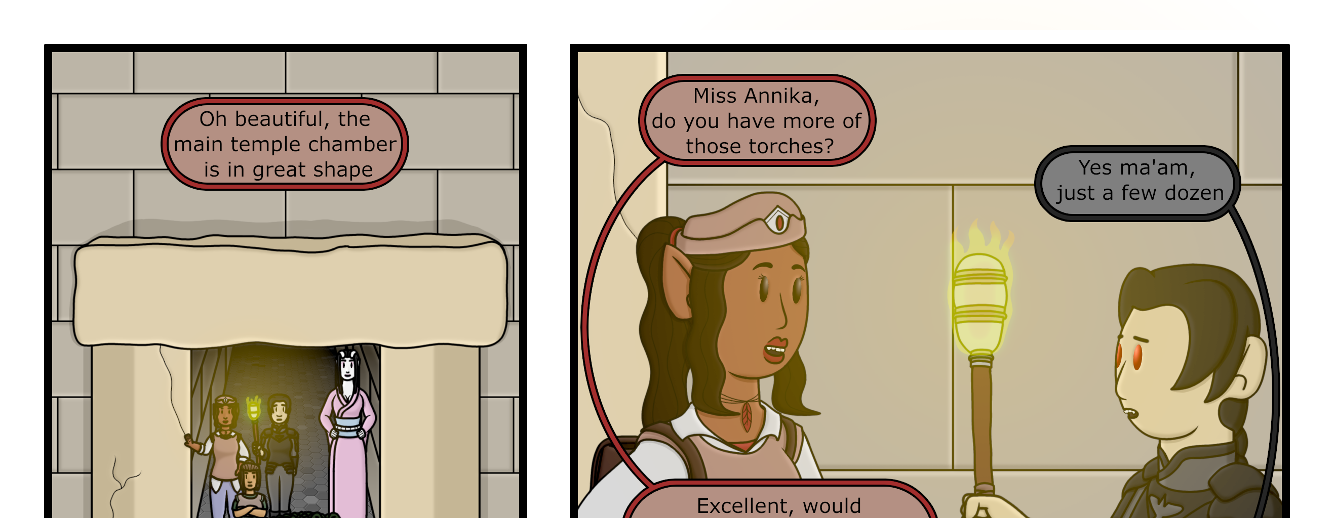 The A Squad - Episode 40, Page 1: Ominous Temple