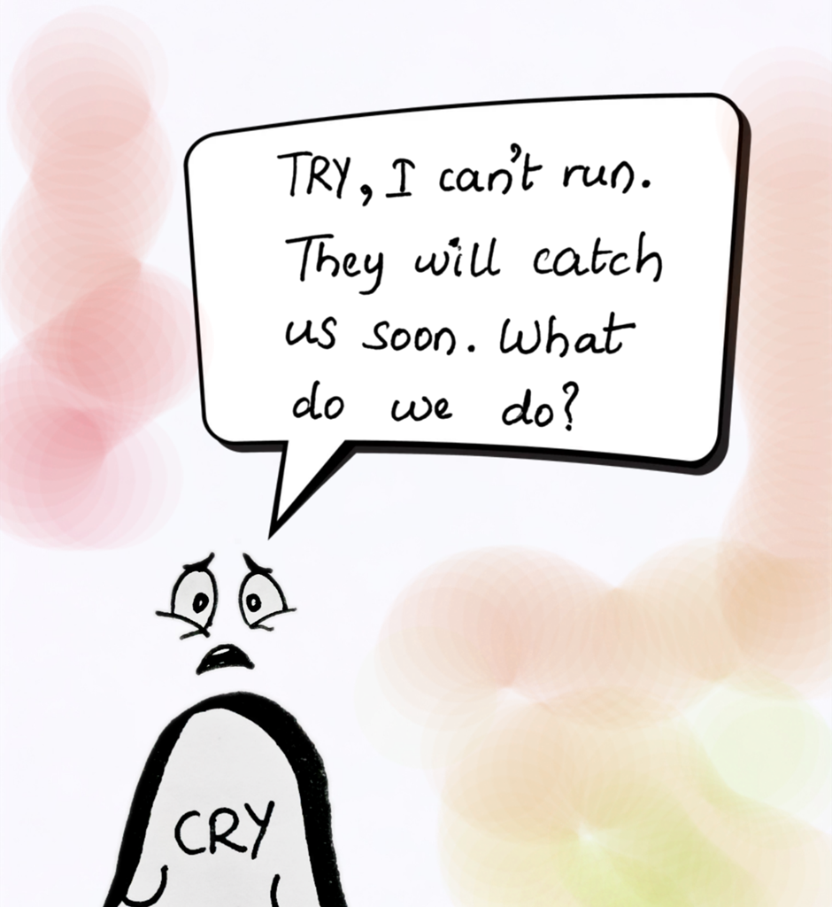 World of Letters - Episode 1, Page 4: Meet TRY and CRY