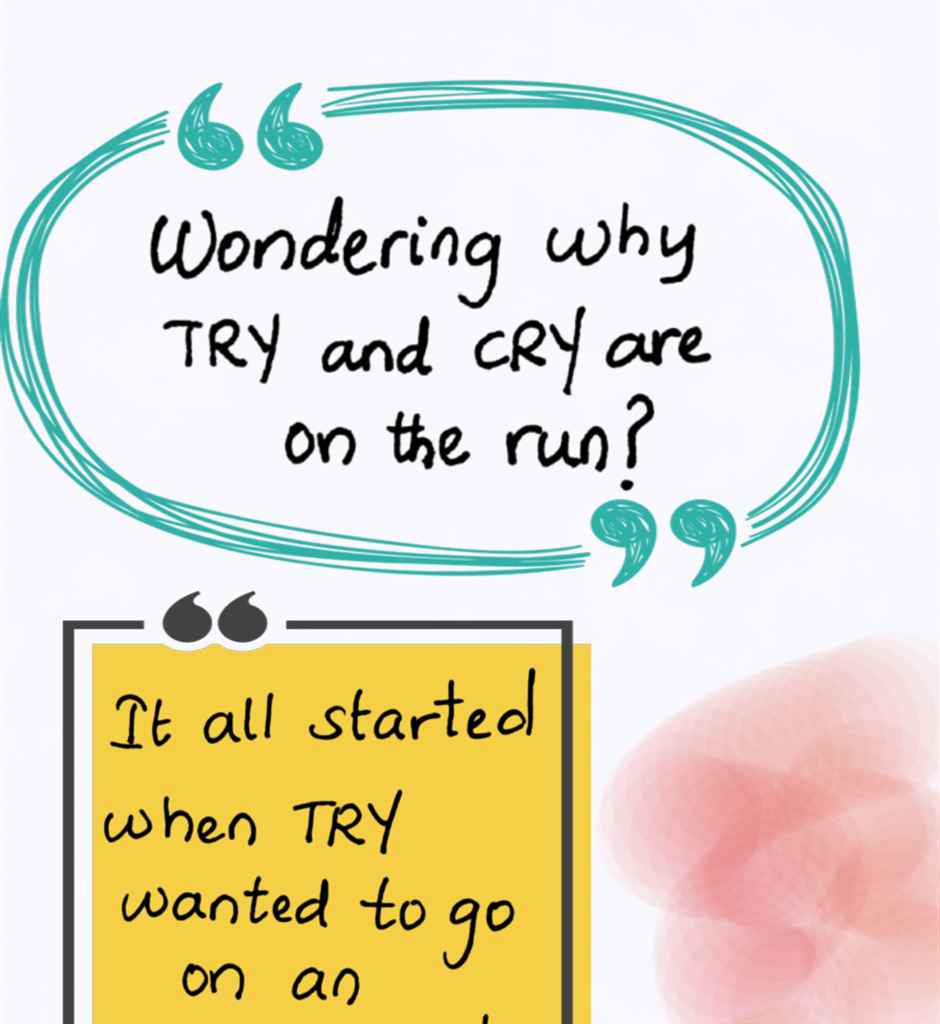 World of Letters - Episode 1, Page 11: Meet TRY and CRY