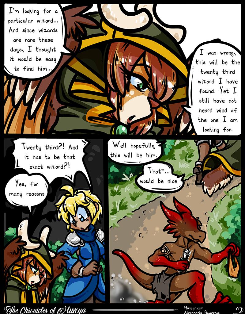 The Chronicles of Huxcyn - Episode 33, Page 1: TCoH - Chapter 2 Pg 04
