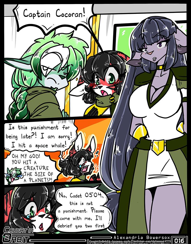 Caught in Orbit - Episode 18, Page 1: Caught in Orbit Chapter 1 Page 16