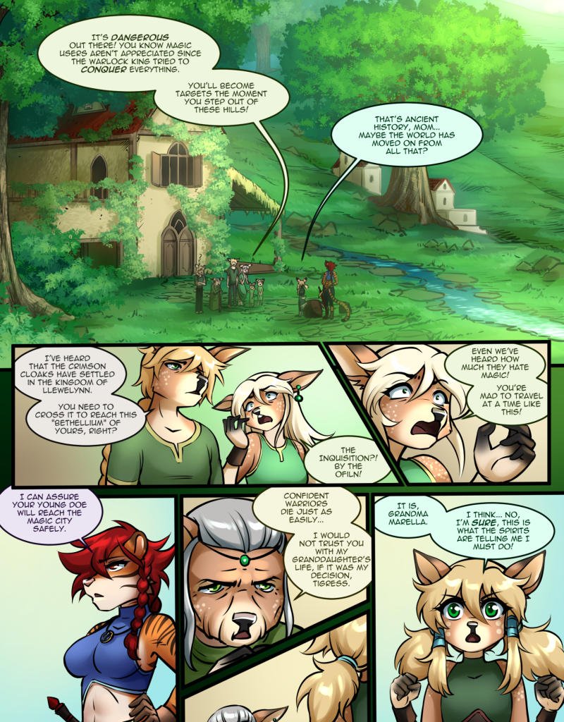 Bethellium - Episode 3, Page 1: Chapter 3 - Death's Path