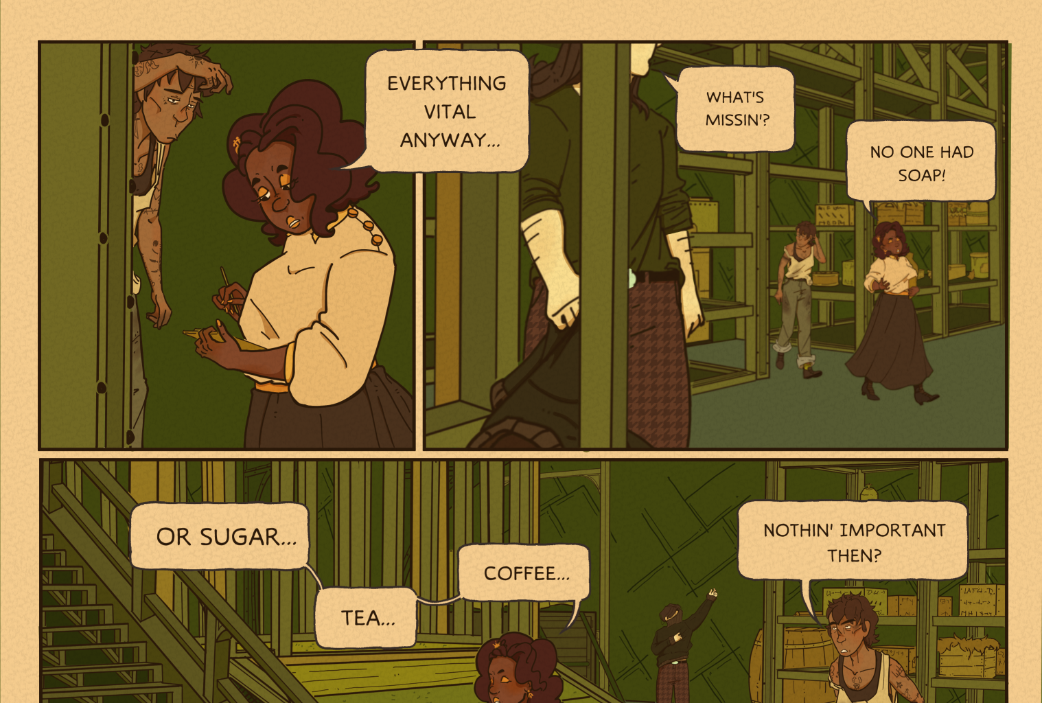 Hand of Paphos - Episode 8, Page 1: C1P8