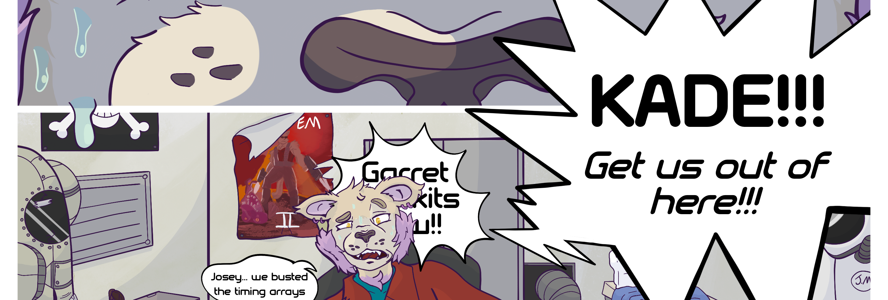 Cosmic Caliber  - Episode 1, Page 3: Cover + Pages 1-6