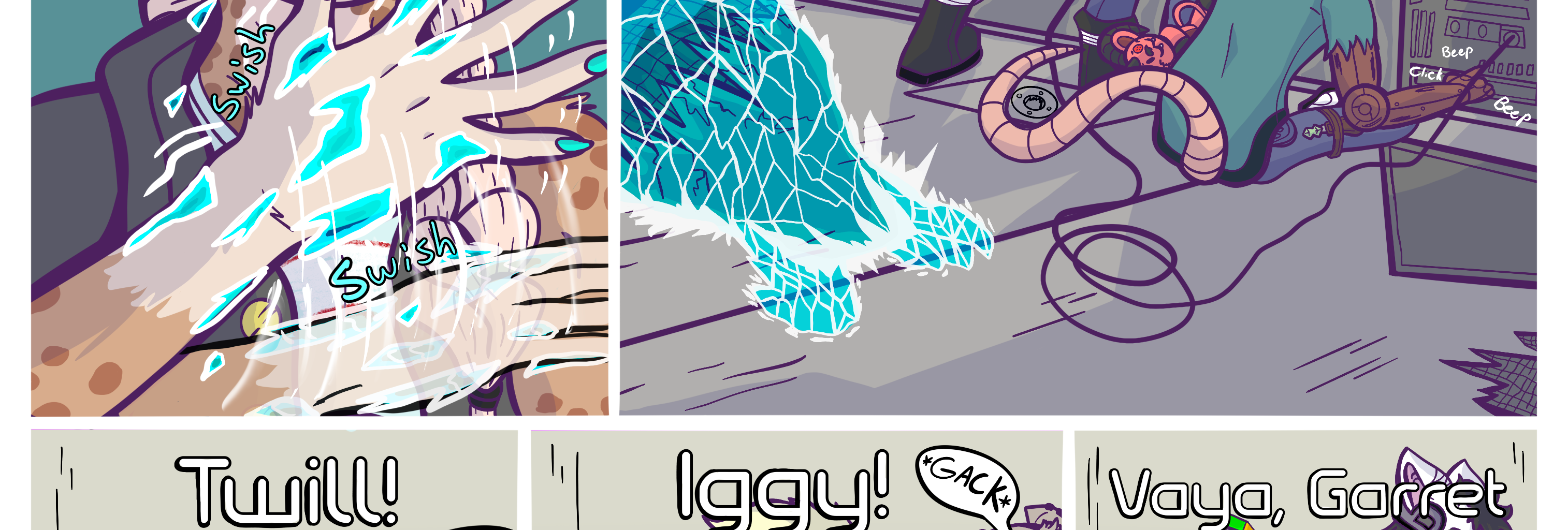 Cosmic Caliber  - Episode 2, Page 1: Pages 7-12