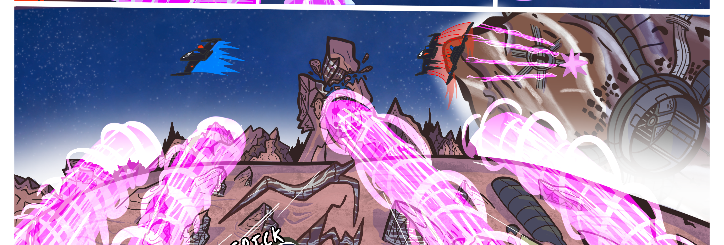Cosmic Caliber  - Episode 2, Page 6: Pages 7-12