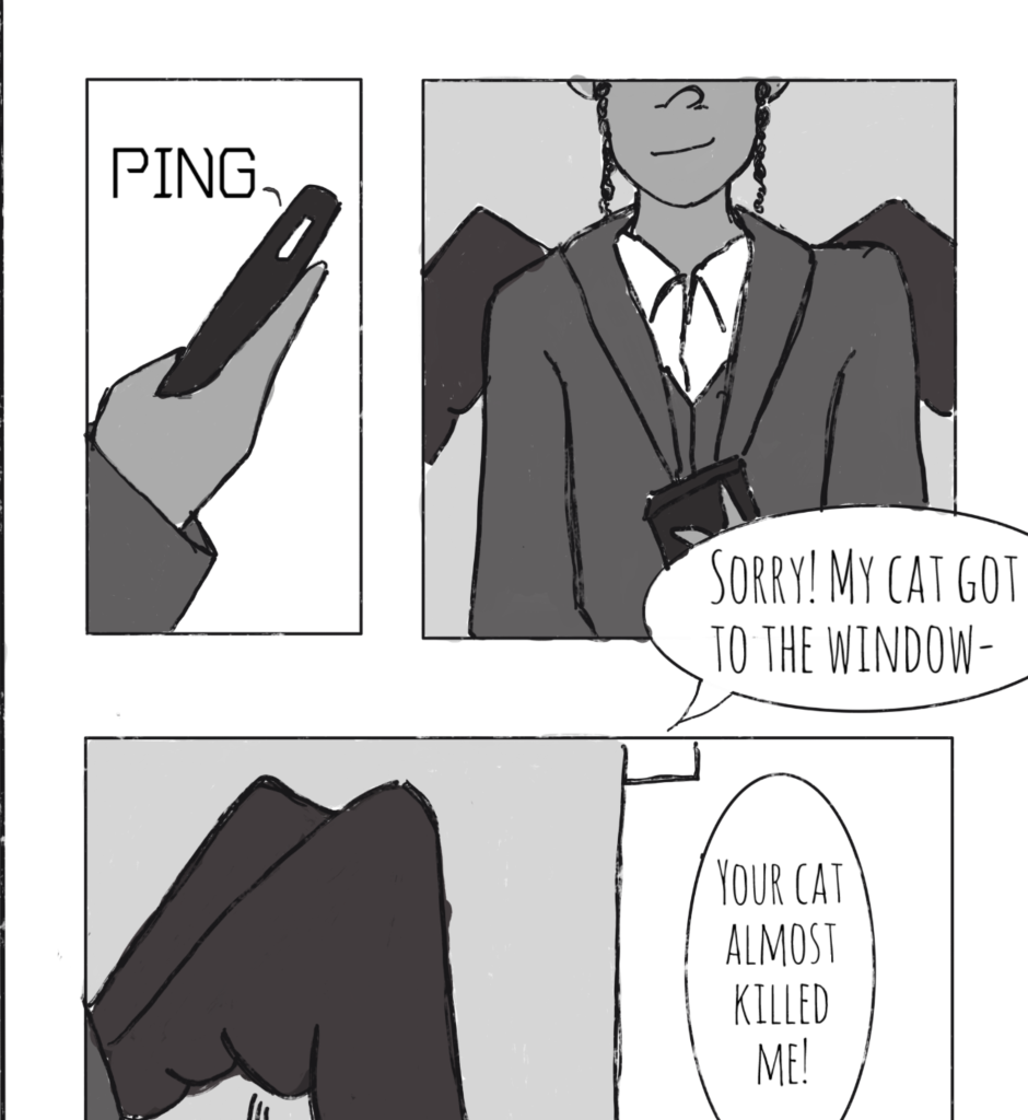 I Fell in Love With My Guardian Angel - Episode 1, Page 8: Chapter 1 - Collision