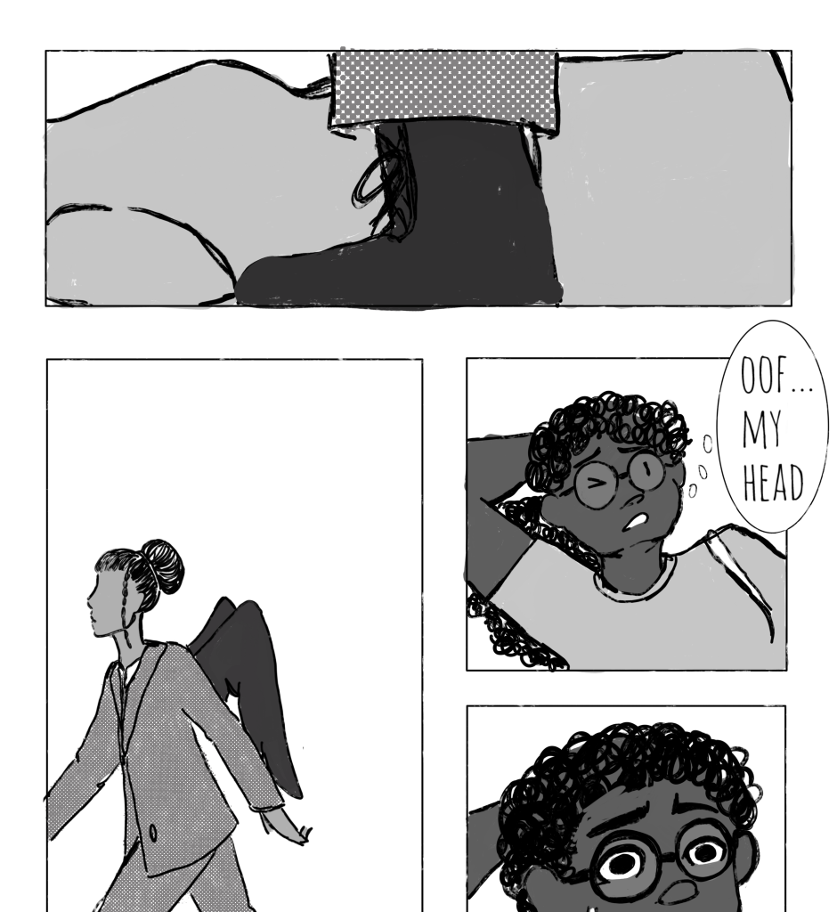 I Fell in Love With My Guardian Angel - Episode 2, Page 2: Chapter 2 - Meeting