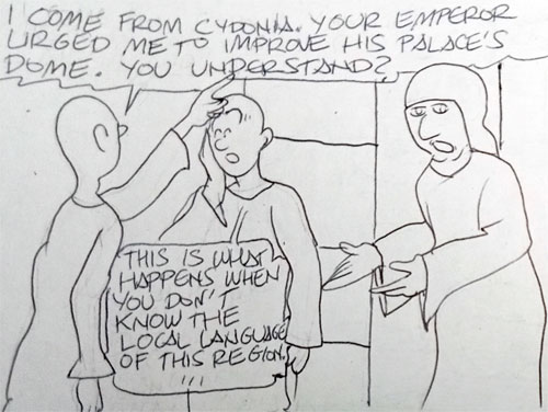 Adam the Martian. The architect of Mars - Episode 5, Page 1: 1x