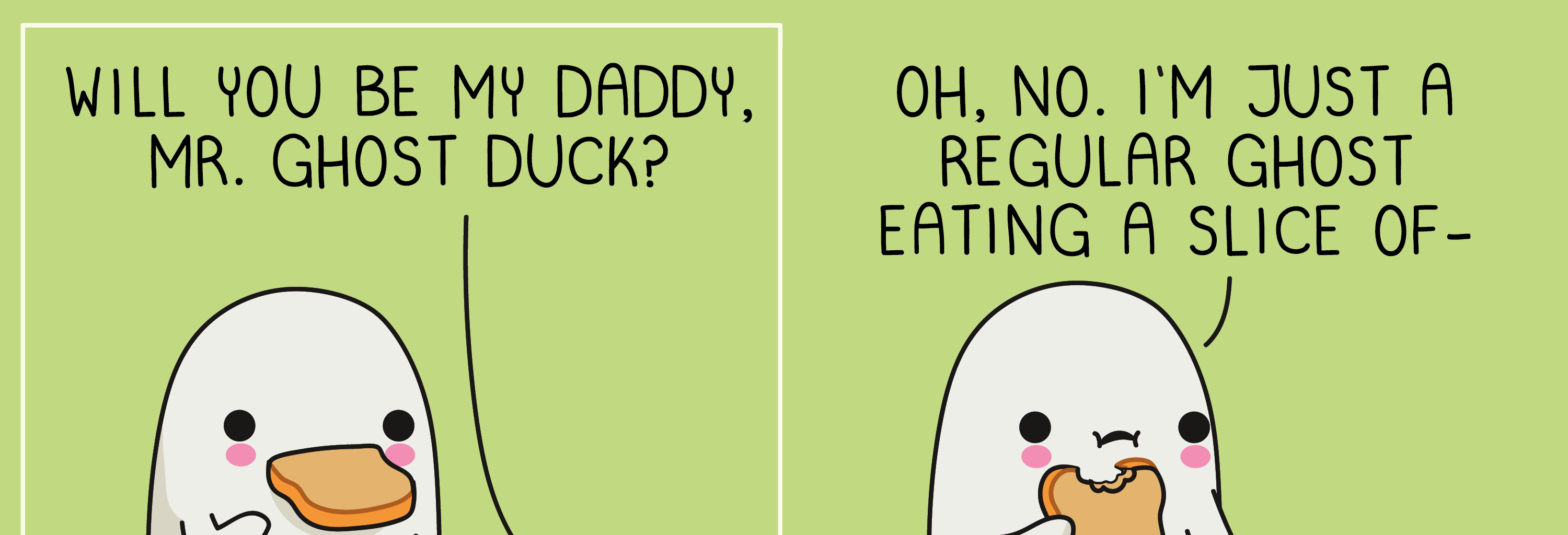 Wawawiwa Comics - Episode 68, Page 1: Ghost duck