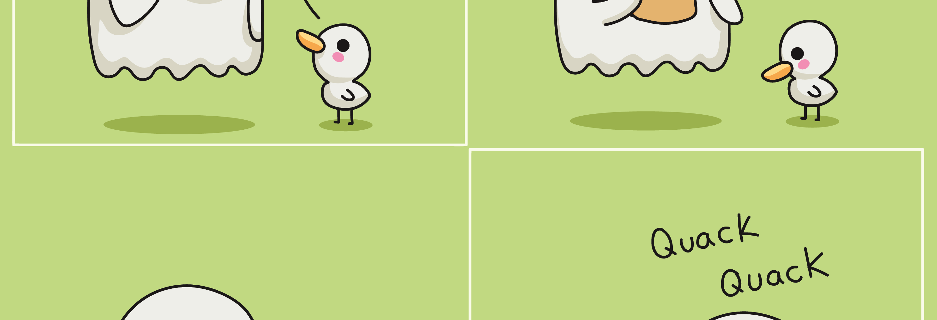 Wawawiwa Comics - Episode 68, Page 1: Ghost duck